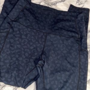Ododos black cheetah leggings
